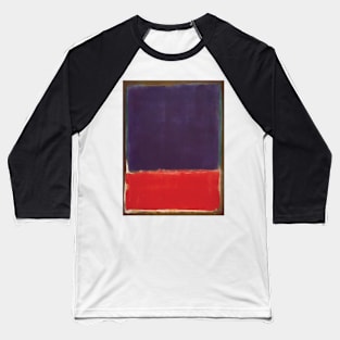 mark rothko Art Print Poster Vaporwave Shirt Wallpape Baseball T-Shirt